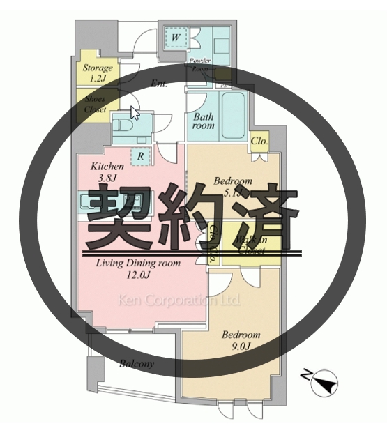【中古マンション】プラウド南麻布